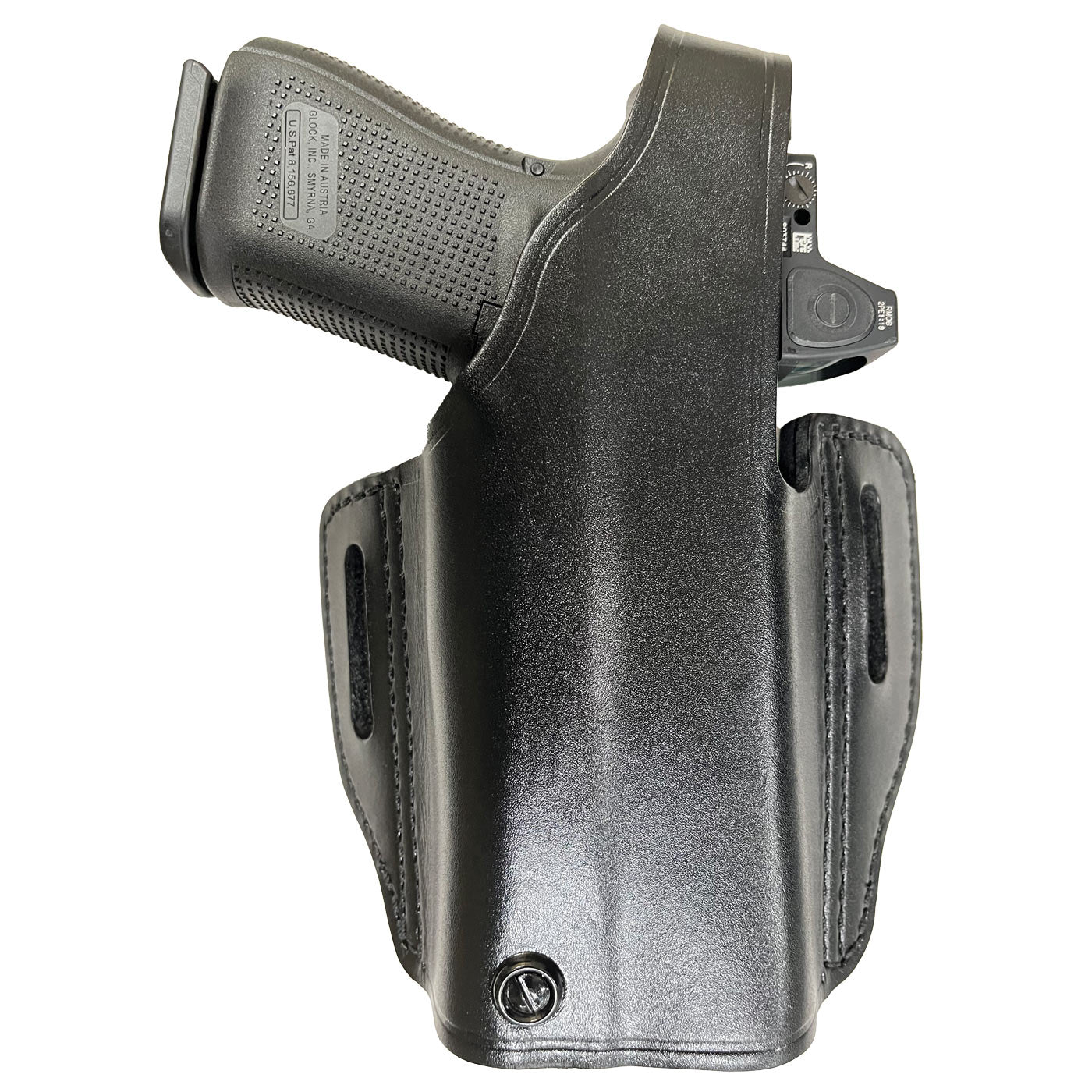 GOULD&GOODRICH ハンドカフポーチ レザー バスケット B70W Gould & Goodrich Paddle Handcuff & Mag Case Combo
